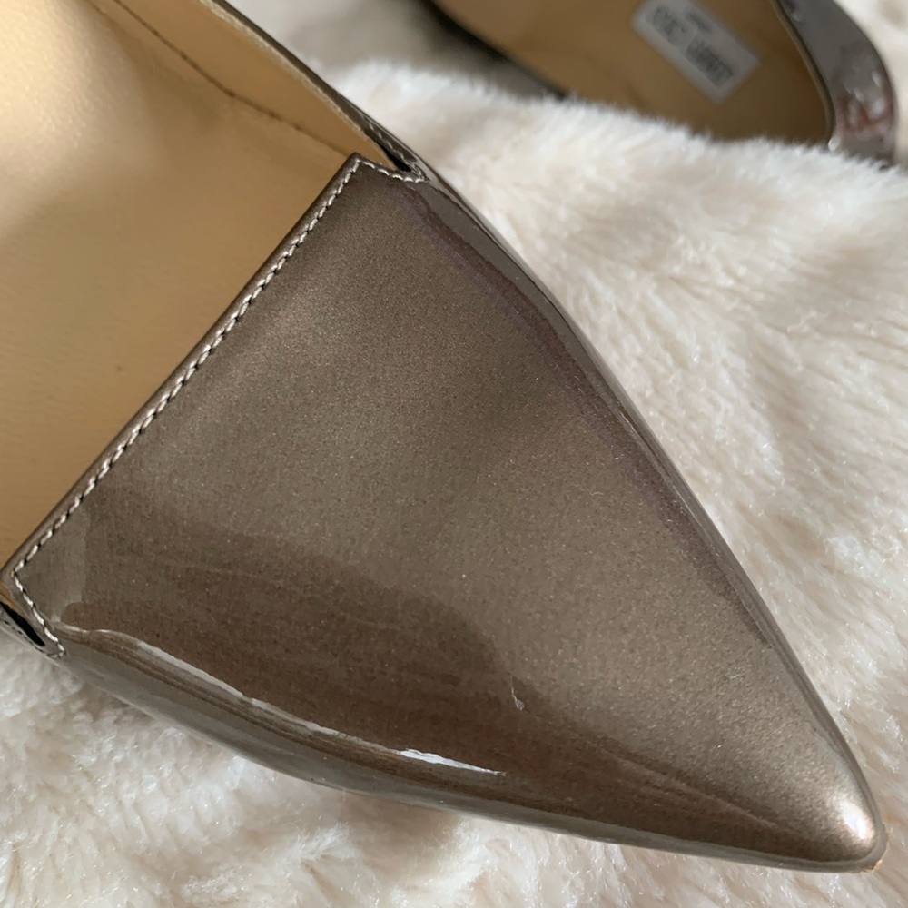 Jimmy Choo Metallic Bronze Pointed-Toe Pumps - Picture 6 of 7